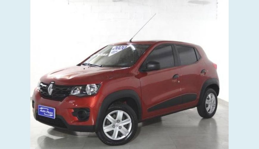 RENAULT KWID 1.0 12V SCE FLEX ZEN - VERMELHO - 2020 Foto 2 (Grande)