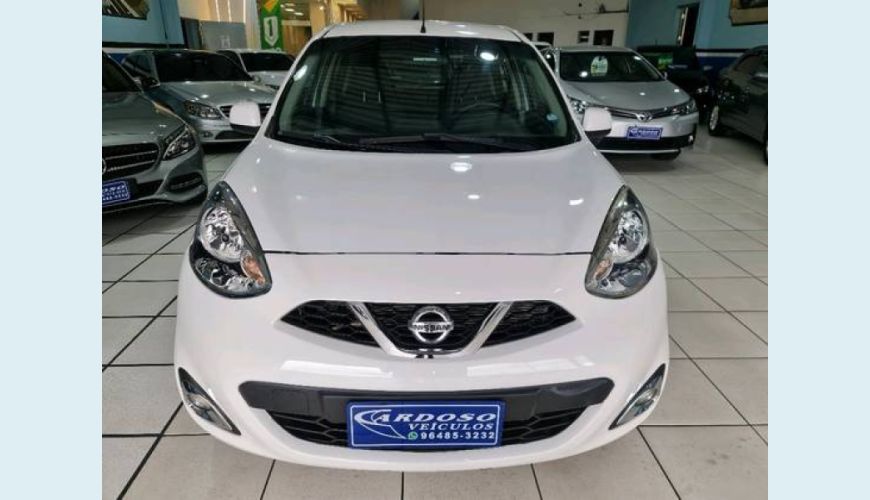 NISSAN MARCH 1.6 RIO 16V FLEX 4P - BRANCO - 2016 Foto 2 (Grande)
