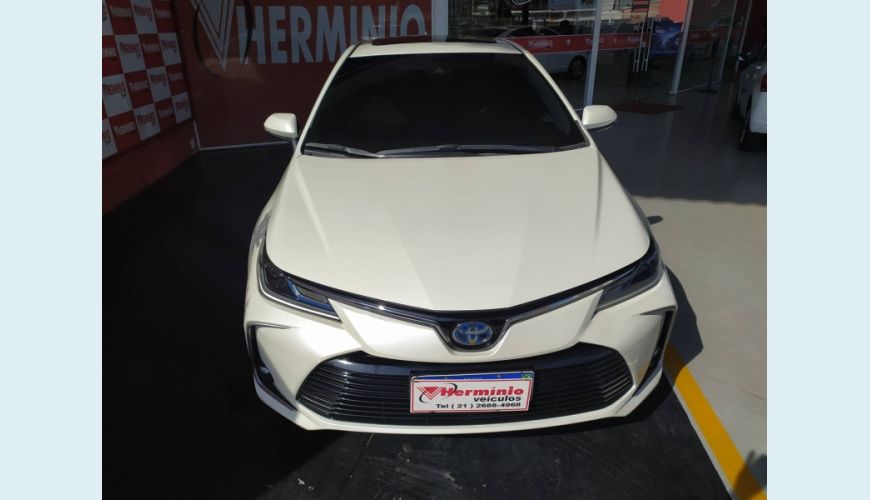 TOYOTA COROLLA 1.8 VVT-I HYBRID FLEX ALTIS CVT - BRANCO - 2020 Foto 2 (Grande)