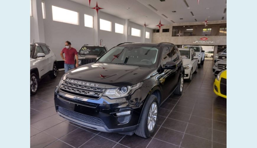 LAND ROVER DISCOVERY SPORT 2.0 16V TD4 TURBO DIESEL SE 4P AUT. - PRETO - 2018 Foto 2 (Grande)