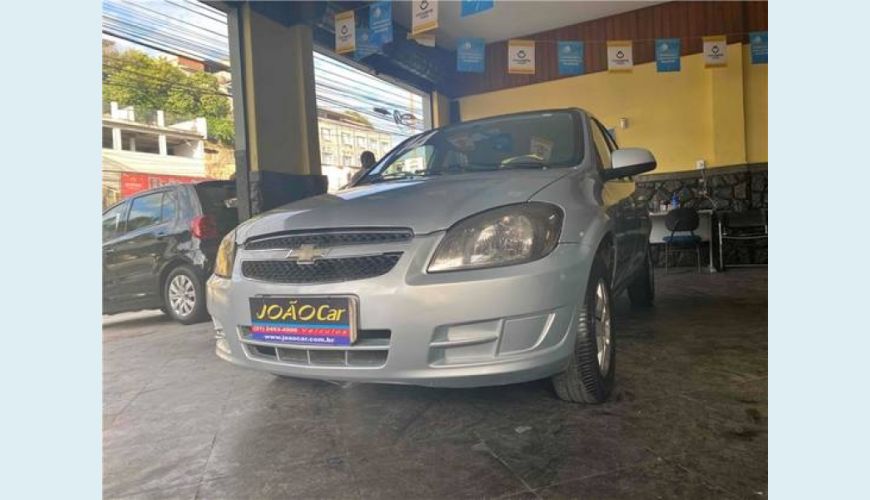 CHEVROLET CELTA 1.0 MPFI LT 8V FLEX 4P - PRATA - 2014 Foto 2 (Grande)