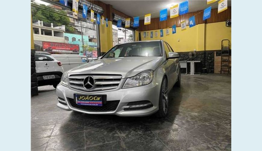MERCEDES-BENZ C 180 1.8 CGI CLASSIC 16V 4P AUT. - PRATA - 2012 Foto 2 (Grande)