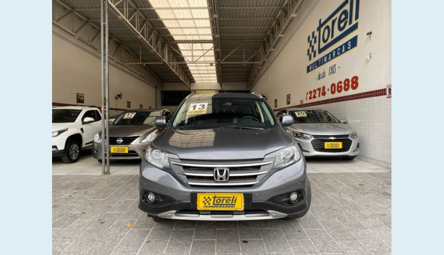 HONDA CRV 2.0 EXL 4X4 16V FLEX 4P AUT. - CINZA - 2013 Foto 2 (Grande)