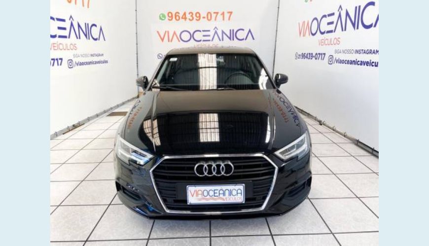 AUDI A3 1.4 TFSI FLEX SEDAN PRESTIGE PLUS TIPTRONIC - PRETO - 2020 Foto 2 (Grande)