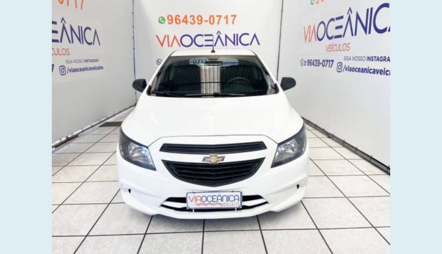 CHEVROLET ONIX 1.0 MPFI JOY 8V FLEX 4P - BRANCO - 2019 Foto 2 (Grande)