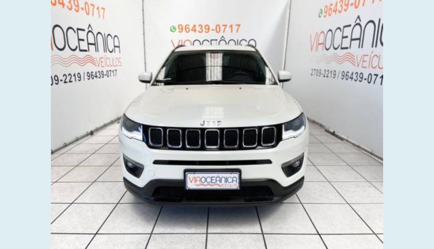 JEEP COMPASS 2.0 16V FLEX LONGITUDE AUT. - BRANCO - 2019 Foto 2 (Grande)