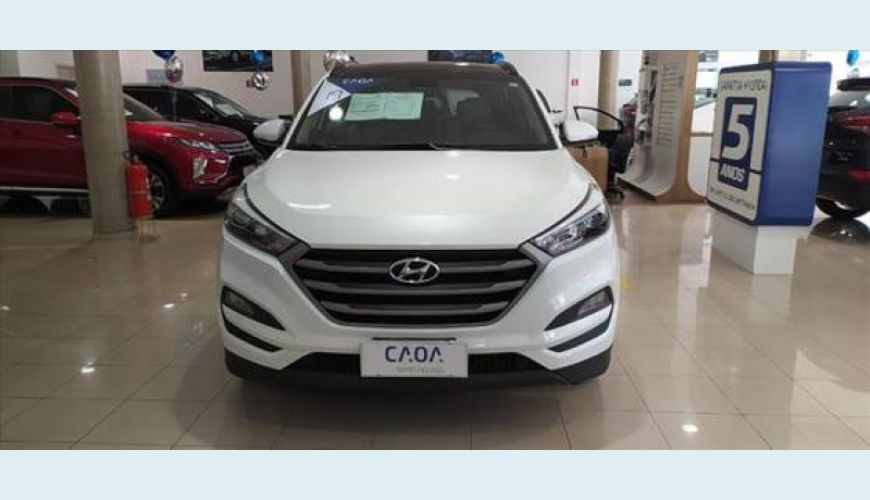 HYUNDAI TUCSON 1.6 16V T-GDI GLS ECOSHIFT - BRANCO - 2019 Foto 2 (Grande)