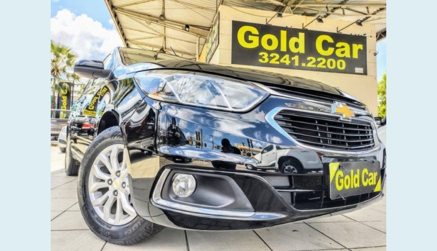 CHEVROLET COBALT 1.8 MPFI ELITE 8V FLEX 4P AUT. - PRETO - 2017 Foto 2 (Grande)