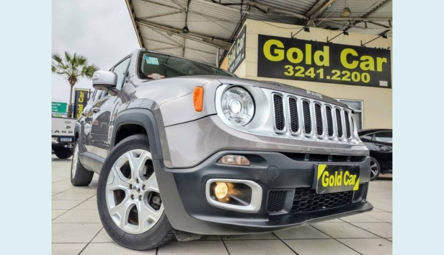 JEEP RENEGADE 1.8 16V FLEX LIMITED 4P AUT. - CINZA - 2018 Foto 2 (Grande)