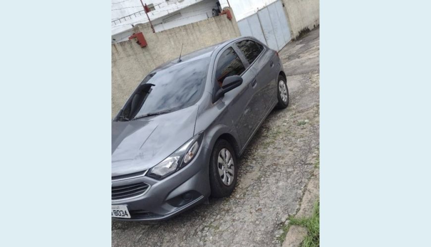 CHEVROLET ONIX 1.0 MPFI JOY 8V FLEX 4P - CINZA - 2020 Foto 2 (Grande)