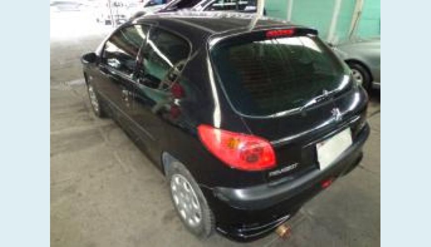 PEUGEOT 206 1.0 SELECTION 16V 4P - PRETO - 2004 Foto 2 (Grande)