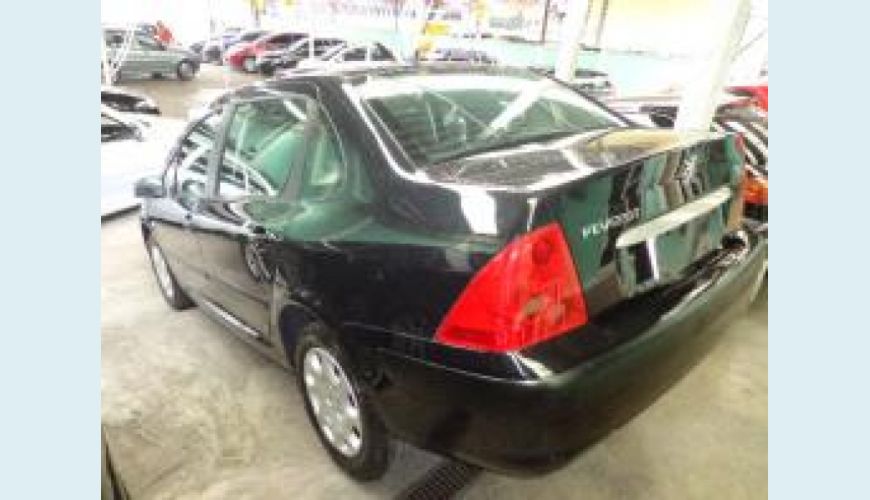 PEUGEOT 307 1.6 PRESENCE SEDAN 16V FLEX 4P - PRETO - 2008 Foto 2 (Grande)