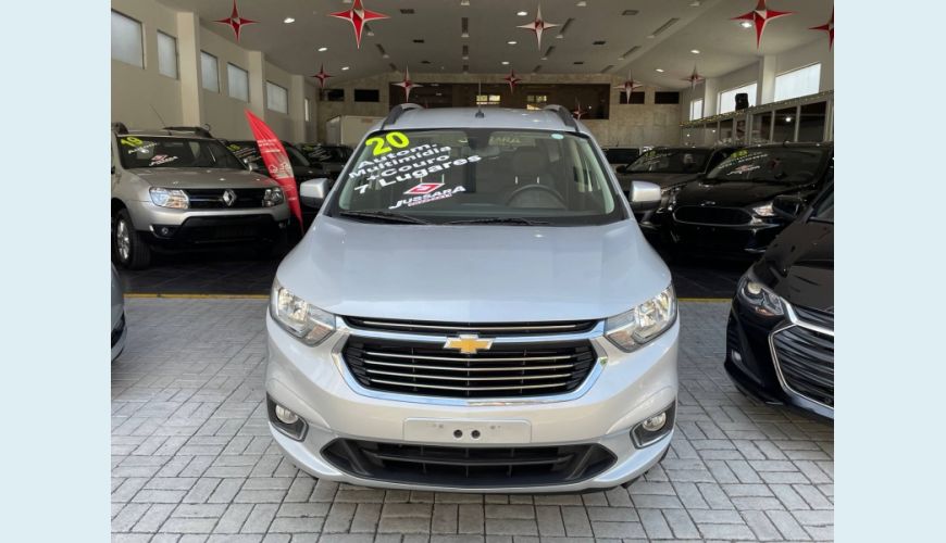 CHEVROLET SPIN 1.8 PREMIER 8V FLEX 4P AUT. - PRATA - 2020 Foto 2 (Grande)