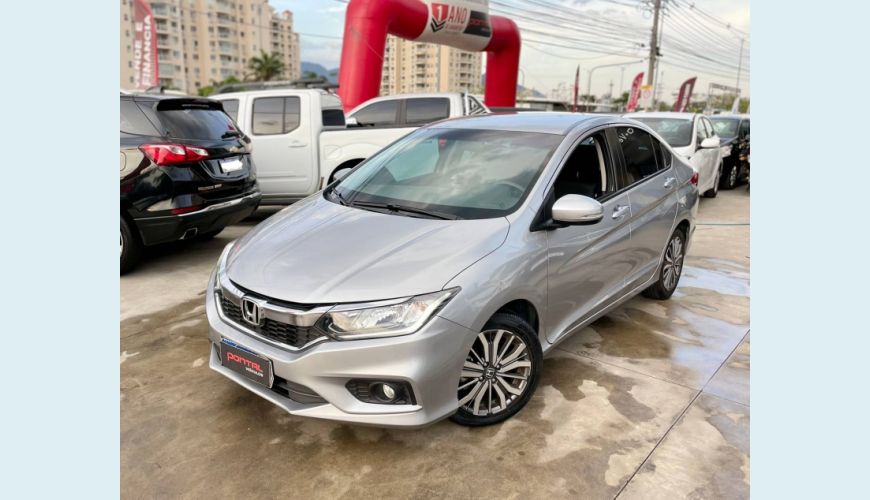 HONDA CITY 1.5 EX 16V FLEX 4P AUT. - PRATA - 2019 Foto 2 (Grande)
