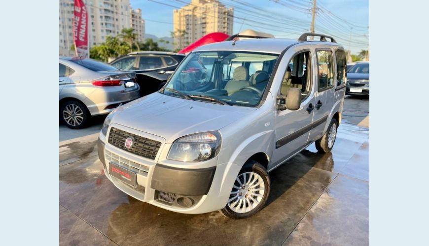 FIAT DOBLO 1.8 MPI ESSENCE 7L 16V FLEX 4P - PRATA - 2021 Foto 2 (Grande)