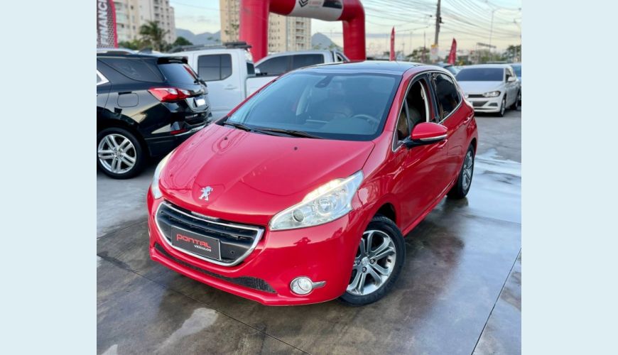 PEUGEOT 208 1.6 GRIFFE 16V FLEX 4P AUT. - VERMELHO - 2016 Foto 2 (Grande)