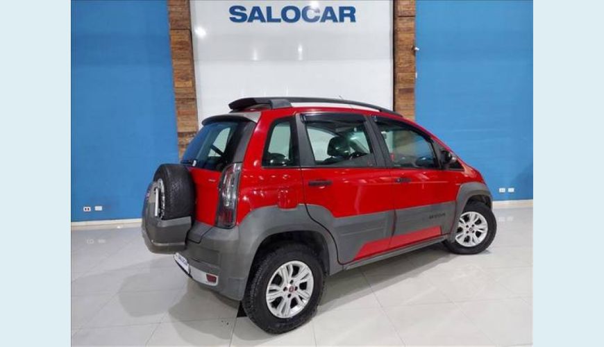 FIAT IDEA 1.8 MPI ADVENTURE 16V FLEX 4P AUT. - VERMELHO - 2015 Foto 2 (Grande)
