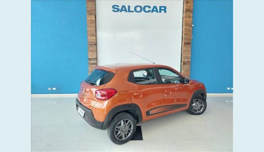 RENAULT KWID 1.0 12V SCE FLEX INTENSE - LARANJA - 2018 Foto 2 (Grande)