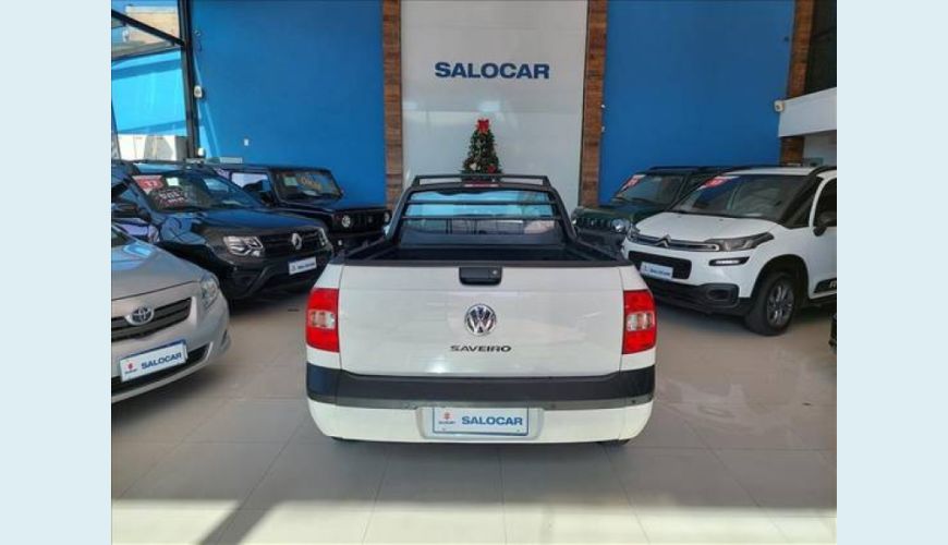VOLKSWAGEN SAVEIRO 1.6 MI TRENDLINE CS 8V FLEX 2P - BRANCO - 2016 Foto 2 (Grande)