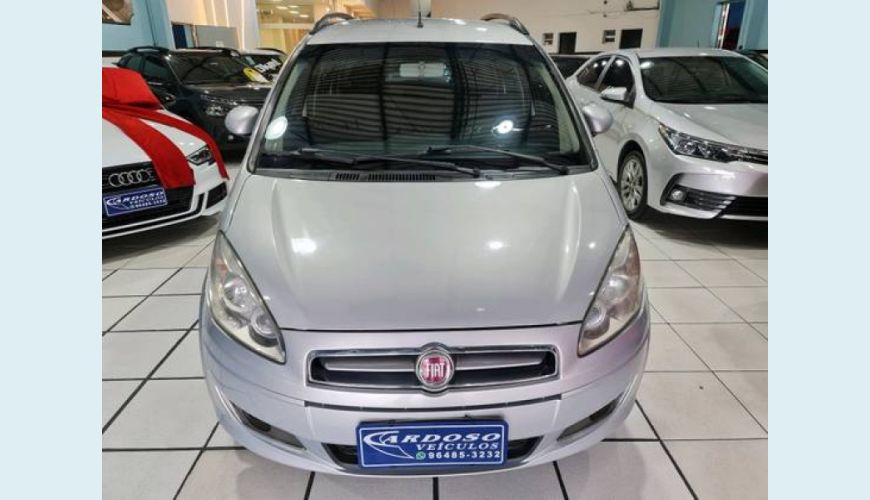 FIAT IDEA 1.4 MPI ATTRACTIVE 8V FLEX 4P - PRATA - 2014 Foto 2 (Grande)