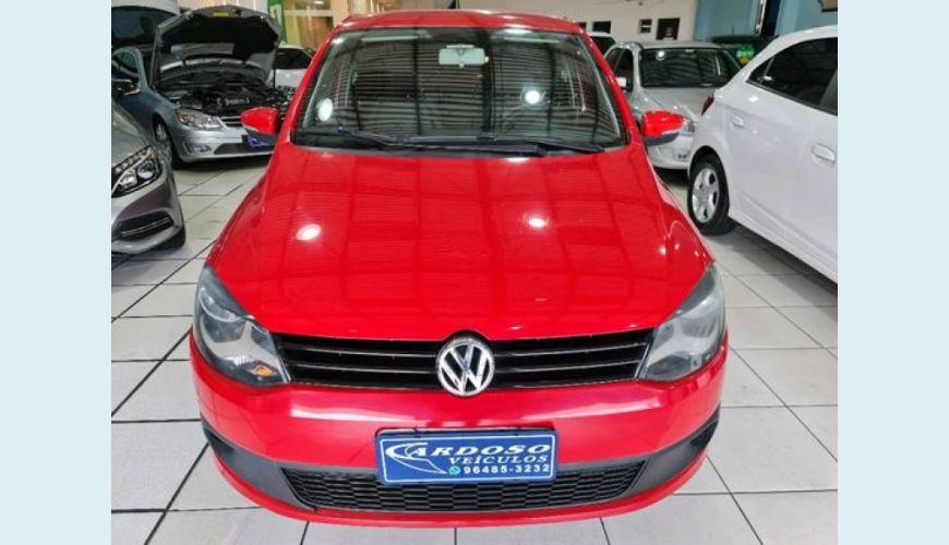 VOLKSWAGEN FOX 1.6 MI 8V FLEX 4P - VERMELHO - 2013 Foto 2 (Grande)