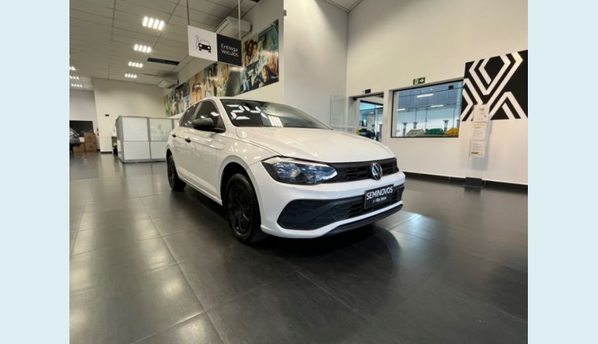 VOLKSWAGEN POLO 1.0 MPI TRACK MANUAL - BRANCO - 2024 Foto 2 (Grande)