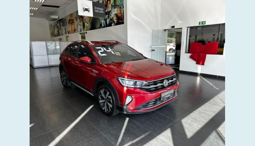 VOLKSWAGEN NIVUS 1.0 200 TSI TOTAL FLEX HIGHLINE AUT. - VERMELHO - 2024 Foto 2 (Grande)
