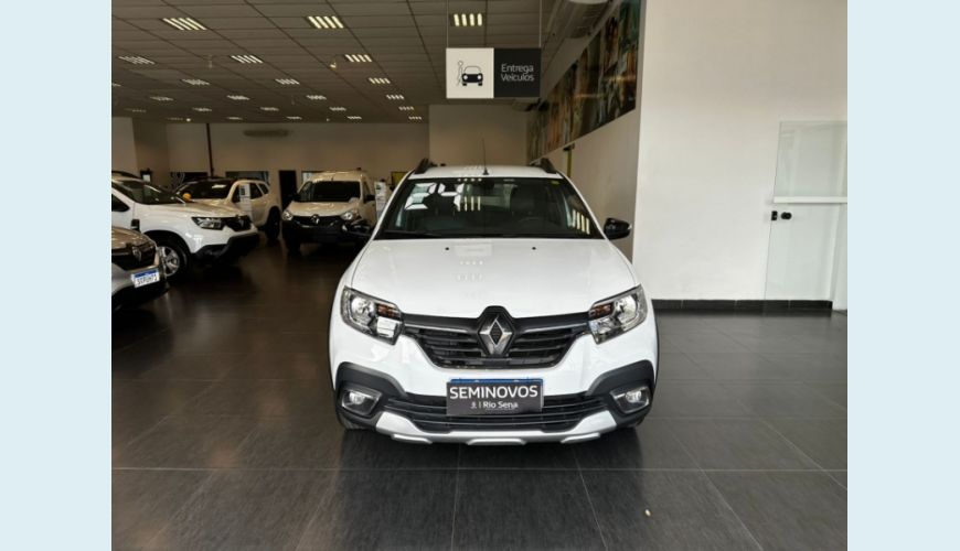 RENAULT STEPWAY 1.6 16V SCE FLEX ICONIC X-TRONIC - BRANCO - 2024 Foto 2 (Grande)