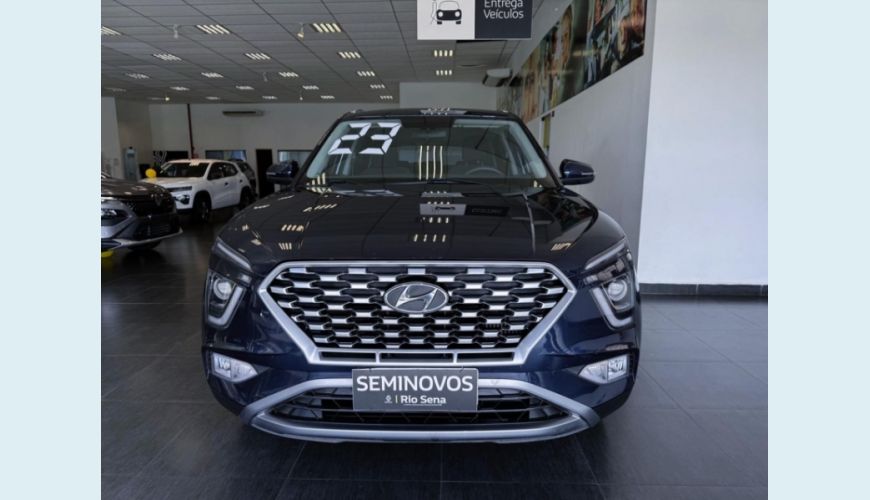 HYUNDAI CRETA 1.0 TGDI FLEX LIMITED AUT. - AZUL - 2023 Foto 2 (Grande)