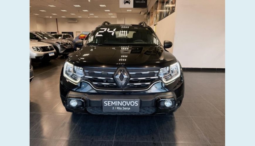 RENAULT DUSTER ICONIC 1.3 TCE FLEX AUT. 4P - PRETO - 2024 Foto 2 (Grande)