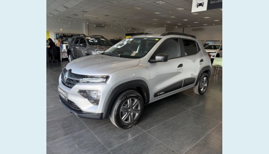 RENAULT KWID ZEN 1.0 12V FLEX AUT. 5P - PRATA - 2025 Foto 2 (Grande)