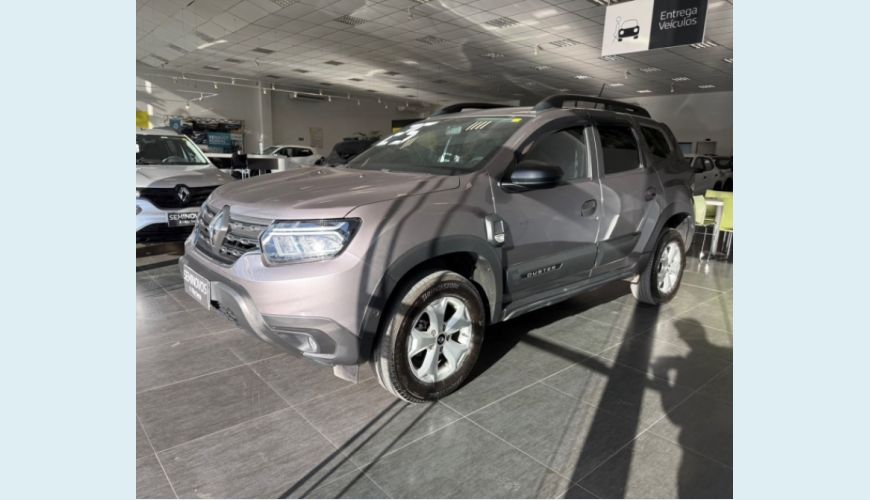 RENAULT RENAULT DUSTER INTENSE PLUS 1.6 16V FLEX AUT. 5P - CINZA - 2025 Foto 2 (Grande)