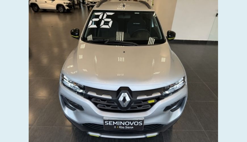 RENAULT RENAULT KWID SCE OUTSIDER 1.0 12V FLEX AUT. 5P - PRATA - 2026 Foto 2 (Grande)