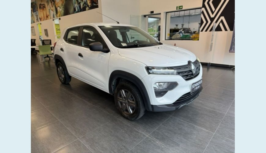 RENAULT KWID 1.0 12V SCE FLEX ZEN MANUAL - BRANCO - 2025 Foto 2 (Grande)
