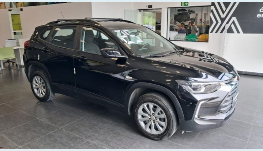 CHEVROLET TRACKER 1.0 TURBO FLEX AUT. - PRETO - 2025 Foto 2 (Grande)