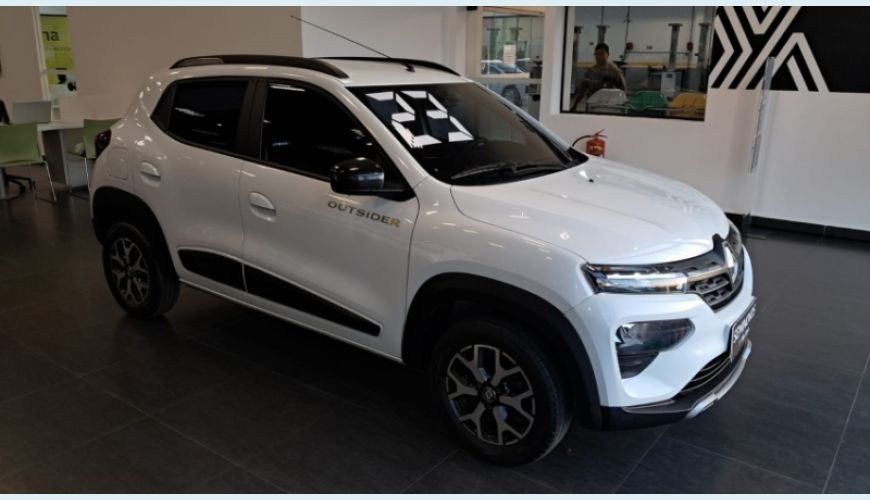 RENAULT KWID 1.0 12V SCE FLEX OUTSIDER MANUAL - BRANCO - 2023 Foto 2 (Grande)