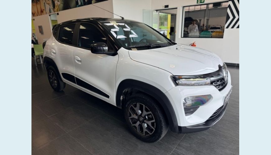 RENAULT KWID 1.0 12V SCE FLEX INTENSE MANUAL - BRANCO - 2023 Foto 2 (Grande)