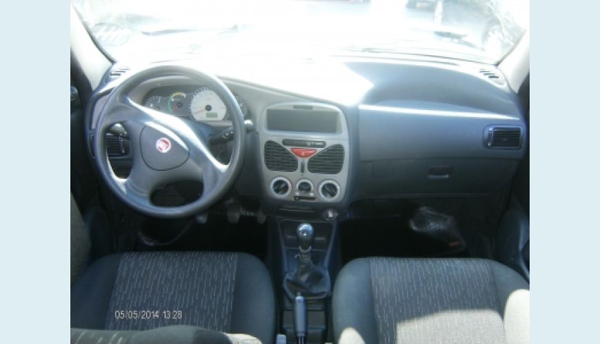 FIAT PALIO 1.0 ECONOMY FIRE FLEX 8V 4P - PRETO - 2012 Foto 2 (Grande)
