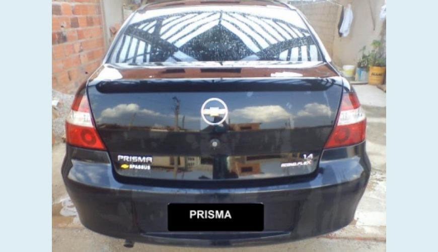 CHEVROLET PRISMA SED. MAXX 1.0 8V FLEXPOWER 4P - PRETO - 2010 Foto 2 (Grande)