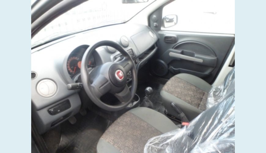 FIAT UNO VIVACE 1.0 EVO FIRE FLEX 8V 5P - CINZA - 2012 Foto 2 (Grande)