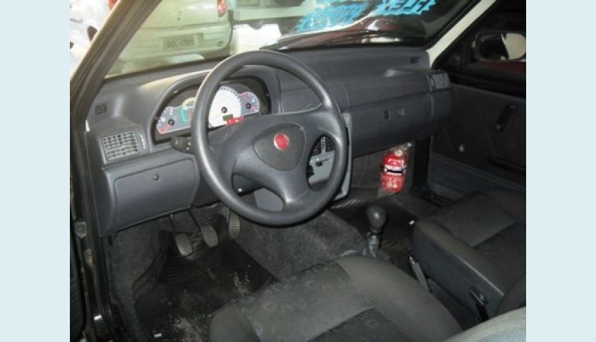FIAT UNO 2P ECONOMY FLEX - PRETO - 2010 Foto 2 (Grande)