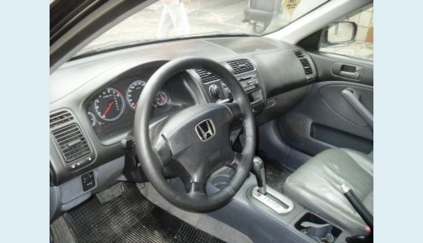 HONDA CIVIC LX 1.7 AUT. - PRETO - 2003 Foto 2 (Grande)
