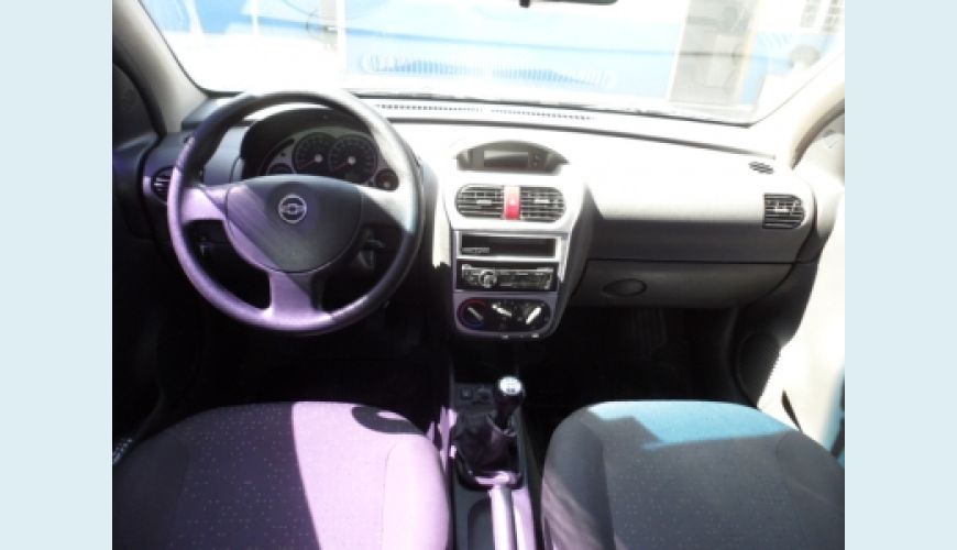 CHEVROLET CORSA 1.4 MPFI PREMIUM SEDAN 8V FLEX 4P - CINZA - 2009 Foto 2 (Grande)