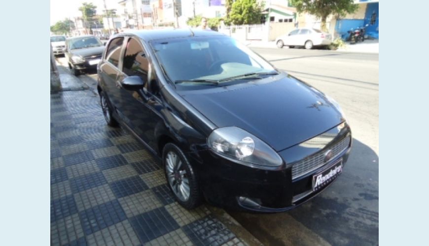 FIAT PUNTO SPORTING 1.8 FLEX 8V 16V 5P - PRETO - 2008 Foto 2 (Grande)