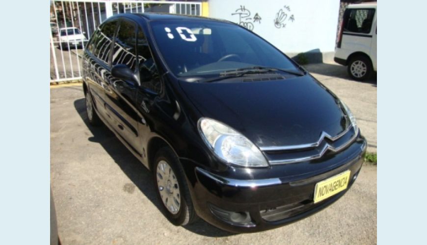 CITROËN XSARA PICASSO GLX 1.6/ 1.6 FLEX 16V - PRETO - 2010 Foto 2 (Grande)