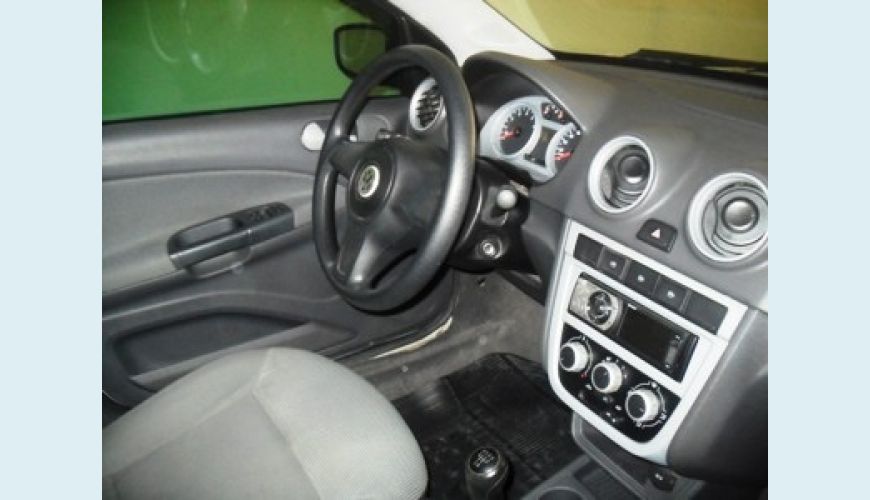VOLKSWAGEN GOL TREND 4P 1.0 FLEX - PRATA - 2009 Foto 2 (Grande)