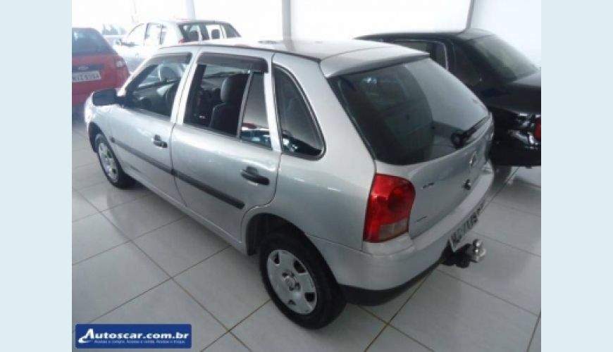 VOLKSWAGEN GOL 1.0 PLUS 8V 4P - PRATA - 2008 Foto 2 (Grande)