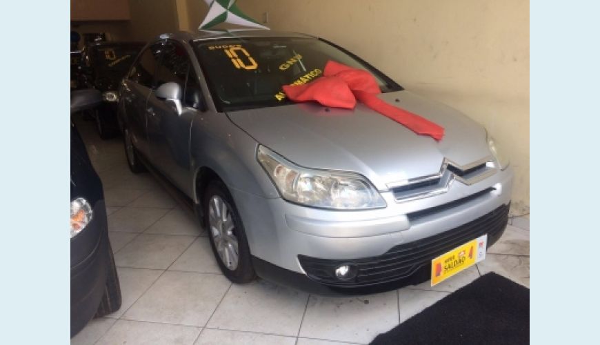 CITROËN C4 PALLAS GLX 2.0/ 2.0 FLEX AUT. - PRATA - 2010 Foto 2 (Grande)