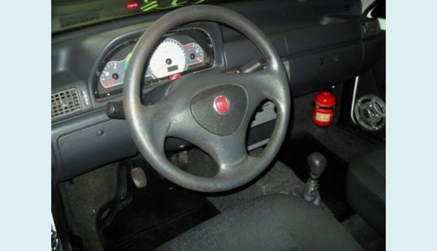FIAT UNO WAY 4P 1.0 FLEX - BRANCO - 2011 Foto 2 (Grande)