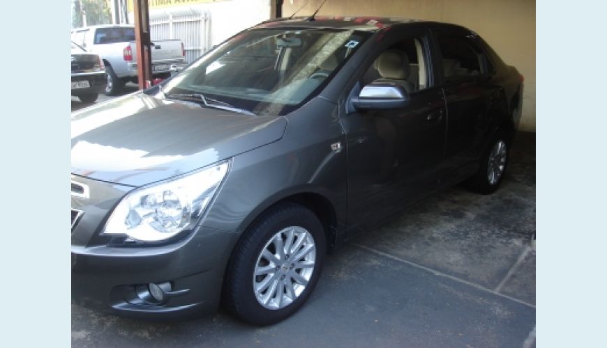 CHEVROLET COBALT LTZ 1.4 8V FLEXPOWER 4P - CINZA - 2013 Foto 2 (Grande)